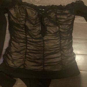 Fashion Nova mesh bodysuit